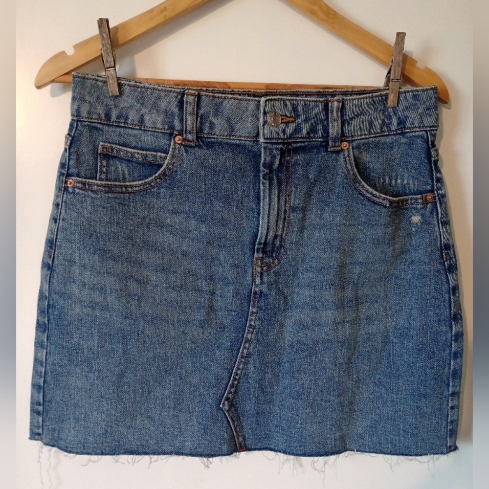 Wild Fable Classic Blue Denim Mini Skirt Size 10